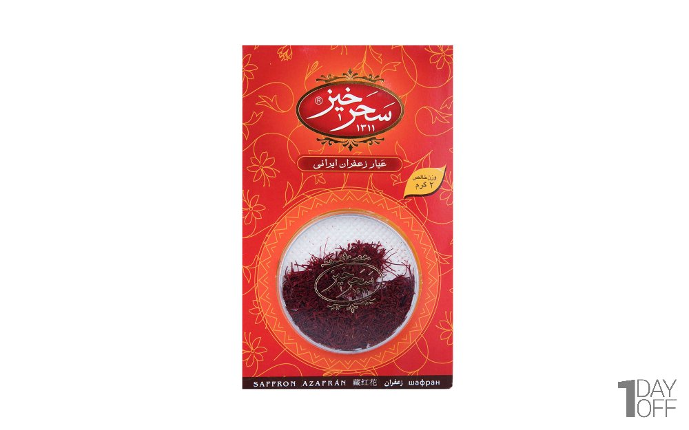 زعفران درجه یک سحرخیز مقدار 2 گرم