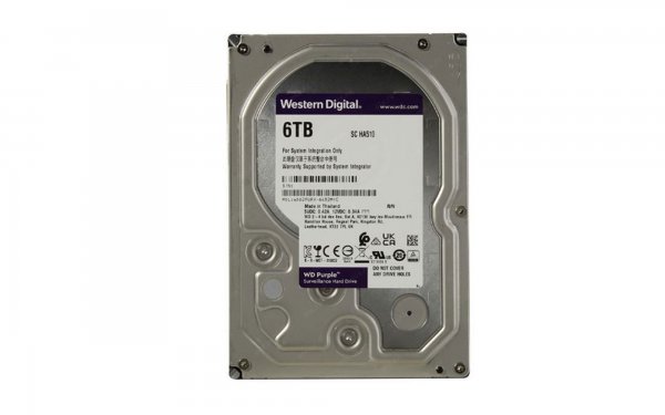 هارددیسک اینترنال وسترن دیجیتال بنفش WD62PURX ظرفیت 6 ترابایت