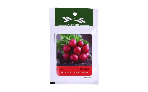 بذر تربچه نقلی (Radish) وانیا آذر سبزینه کد T11 مقدار 10 گرم