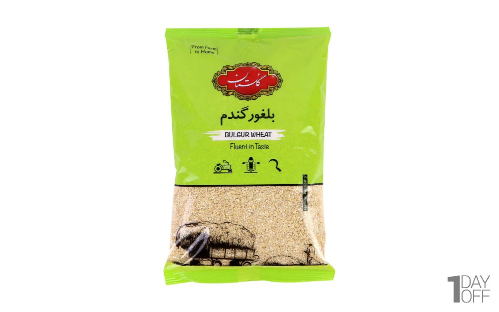 بلغور گندم گلستان مقدار 900 گرم 
