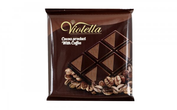 شکلات تابلت قهوه ویولتا فرمند مقدار 55 گرم