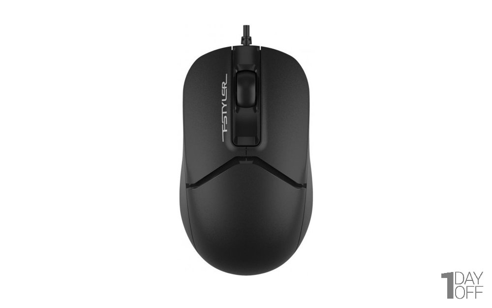 موس با سیم ای فورتک (A4Tech) مدل FM12S رنگ مشکی