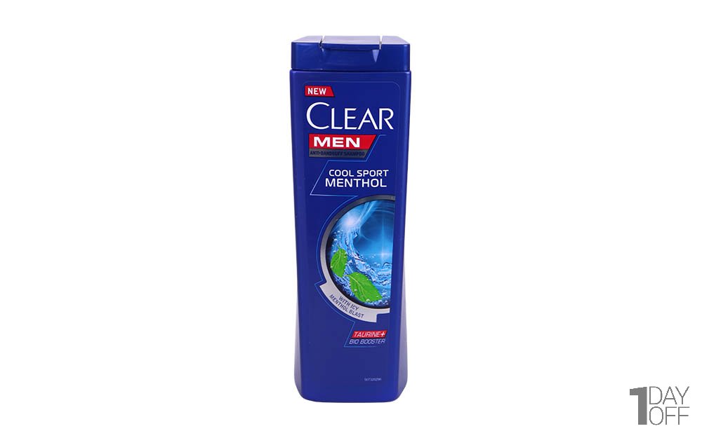 شامپو ضد شوره مردانه کلییر (Clear) مدل Cool Sport Menthol مقدار  400 میلی‌لیتر