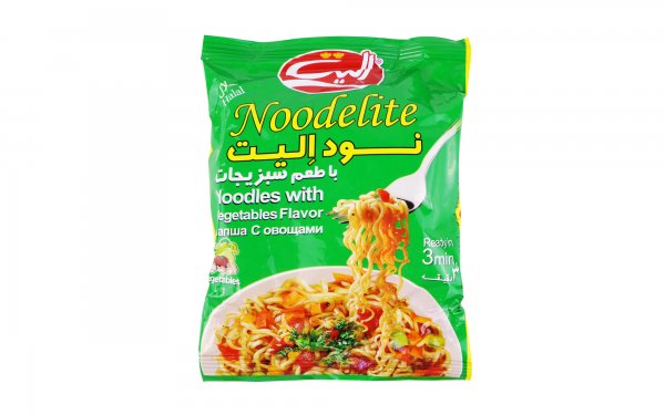  نودل با طعم سبزیجات الیت مقدار 75 گرم
