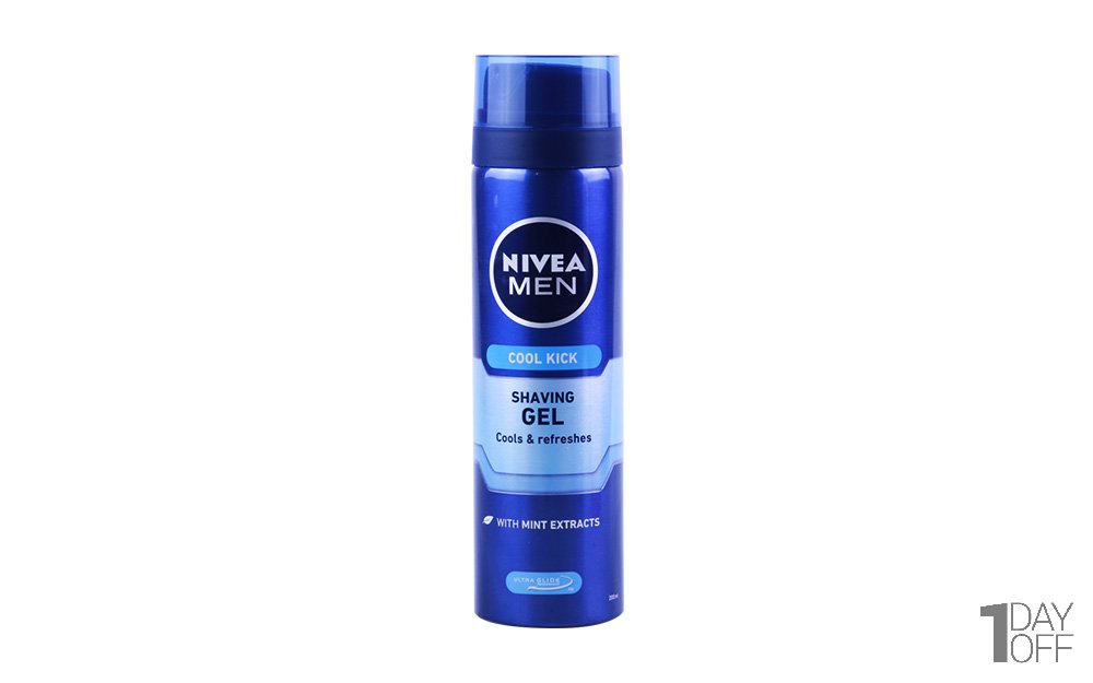 ژل اصلاح 200 میلی‌لیتری مردانه نیوآ من (Nivea Men) مدل Cool Kick