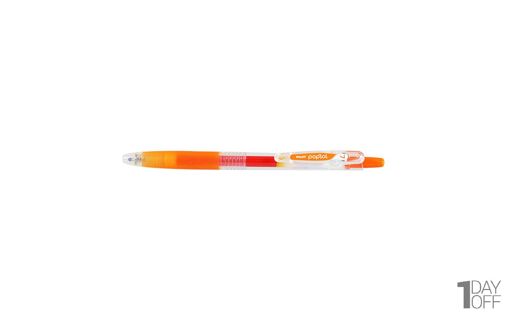 روان‌نویس پایلوت (Pilot) مدل poplol رنگ Orange