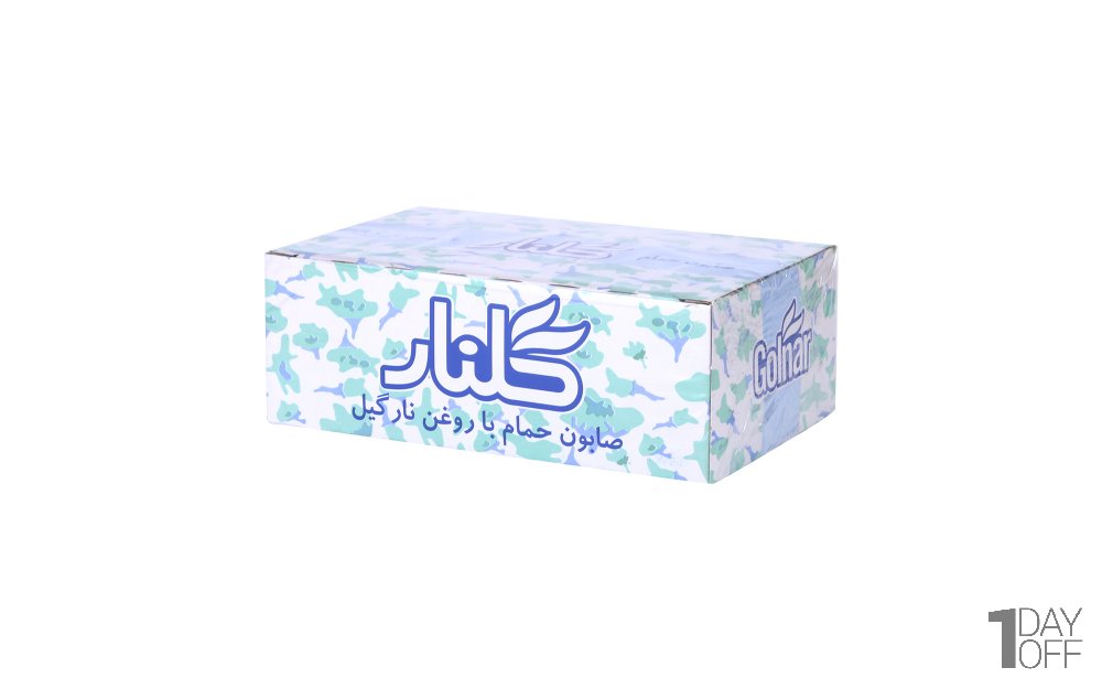 صابون حمام حاوی روغن نارگیل گلنار بسته 6 عددی