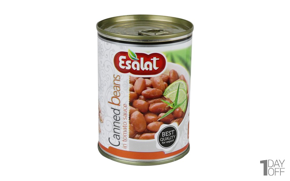 کنسرو لوبیا چیتی اصالت مقدار 300 گرم