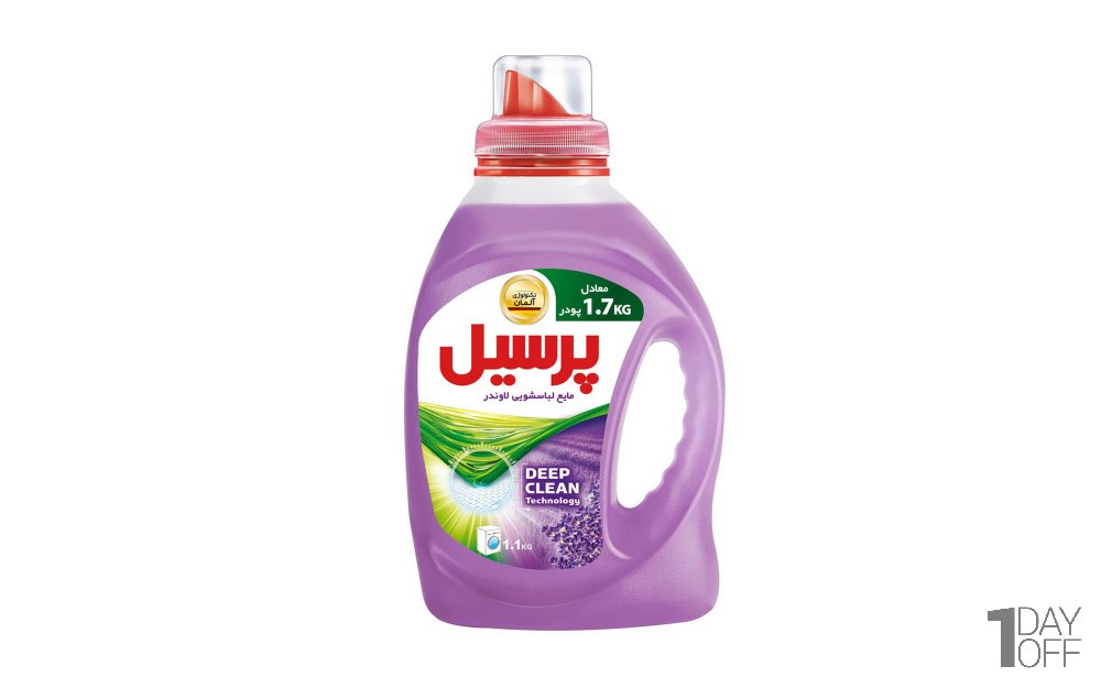 مایع لباسشویی لاوندر (اسطوخدوس) پرسیل مقدار 1.1 کیلوگرم