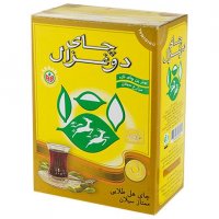 چای سیاه ممتاز خارجی با طعم هل دوغزال 250 گرم