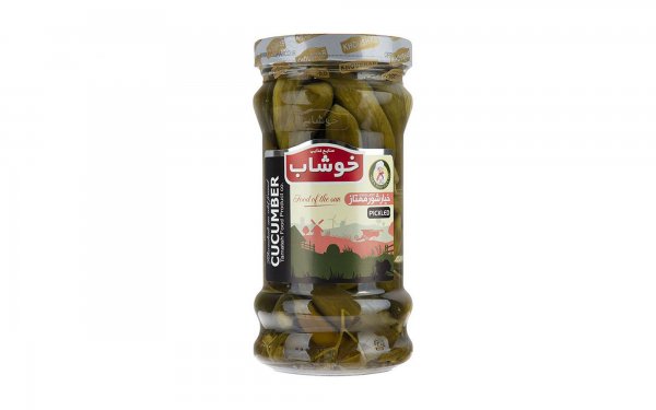 خیارشور ممتاز خوشاب مقدار 590 گرم