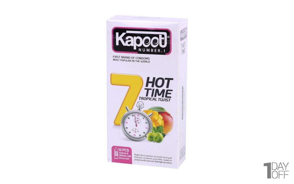 کاندوم کاپوت (kapoot) 7 Hot Time