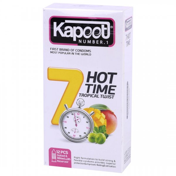 کاندوم کاپوت (kapoot) 7 Hot Time