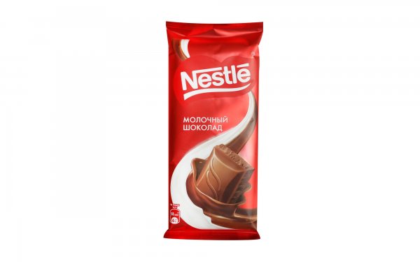 شکلات شیری نستله (nestle) مقدار 82 گرم