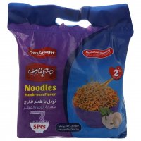 نودل  با طعم قارچ مهنام بسته 5 عددی 