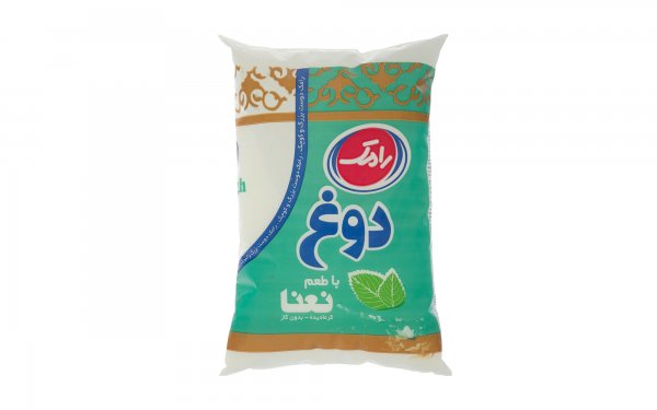 دوغ نایلونی با طعم نعنا رامک مقدار 900 میلی‌لیتر