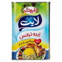 روغن نیمه جامد زیرو ترانس لایت طبیعت 5 کیلوگرم