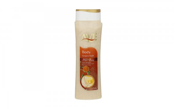شامپو اسکراب صورت و بدن با رایحه عسل و شیر اوه مدل Milk And Honey وزن 380 گرم 