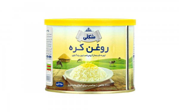 روغن حیوانی (روغن کره) شکلی مقدار 450 گرم