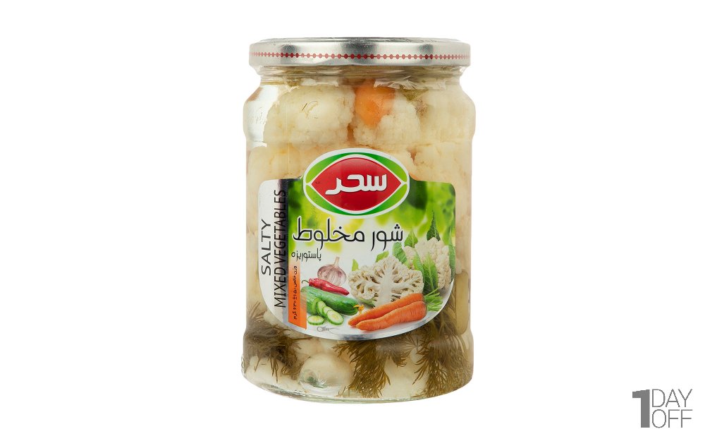 شوری مخلوط سحر مقدار 630 گرم