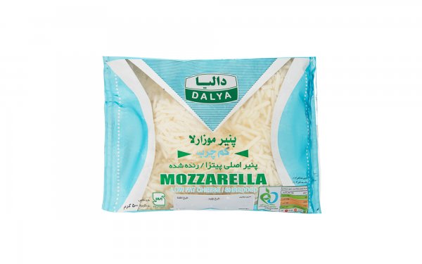 پنیر پیتزا موزارلا کم‌چرب دالیا مقدار 500 گرم