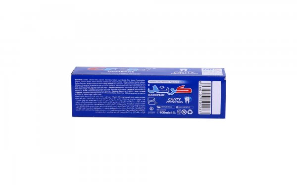 خمیر‌دندان Cavity Protection کرند مقدار 100 میلی‌لیتر