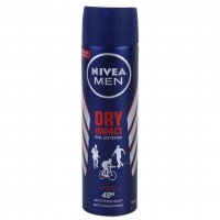 اسپری ضدتعریق مردانه dry Impact نیوا (Nivea) مقدار 150 میلی‌لیتر