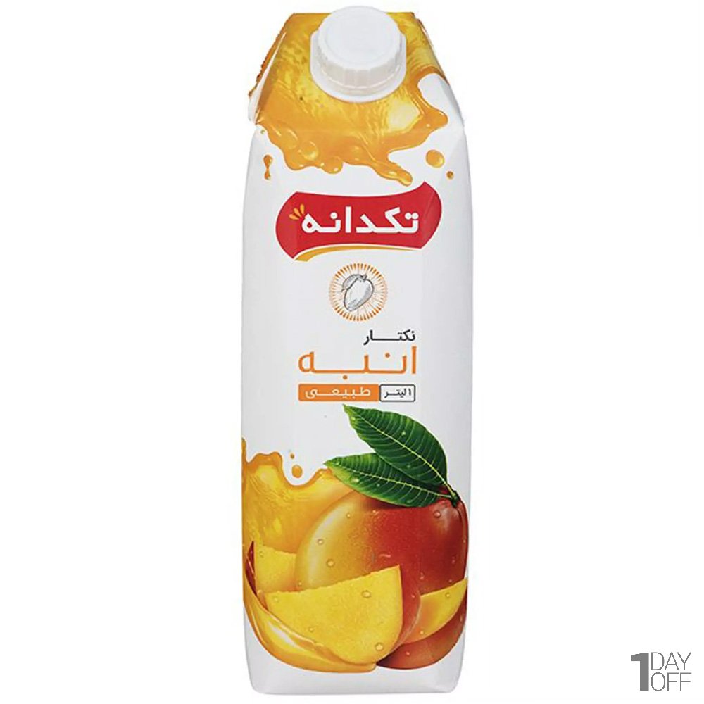 نکتار انبه تکدانه مقدار 1 لیتر