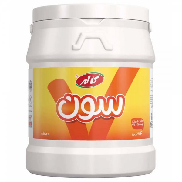 ماست هم‌زده پرچرب سون کاله مقدار 1.8 کیلوگرم