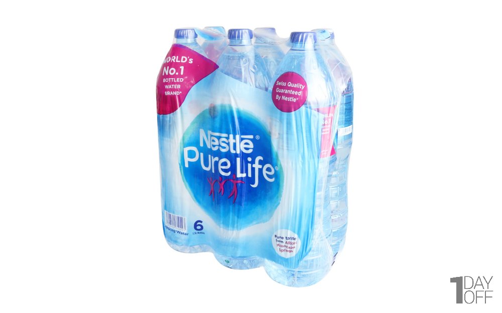 آب آشامیدنی پیورلایف نستله (Nestle) 1.5 لیتری بسته 6 عددی