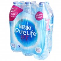 آب آشامیدنی پیورلایف نستله (Nestle) 1.5 لیتری بسته 6 عددی