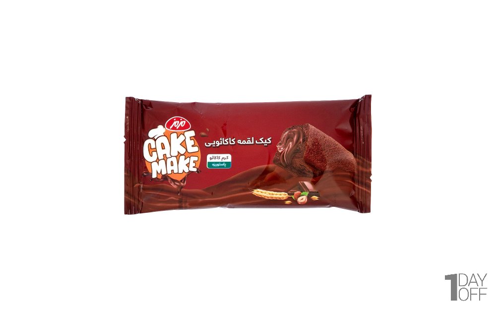 کیک لقمه کاکائویی کیک میک مزمز مقدار 40 گرم