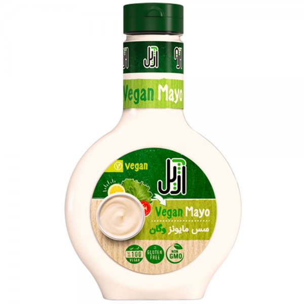 سس مایونز وگان (بدون مواد حیوانی) آژیل مقدار 320 گرم 