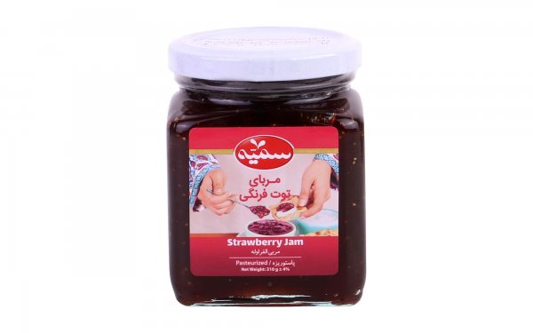 مربا توت‌فرنگی سمیه مقدار 310 گرم