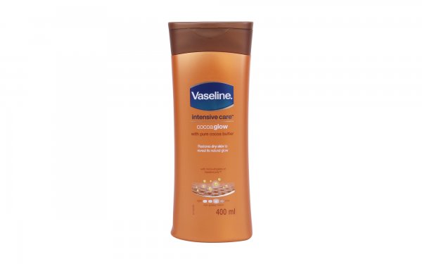 لوسیون بدنCocoa Glow وازلین (Vaseline) مقدار 400 میلی‌لیتر