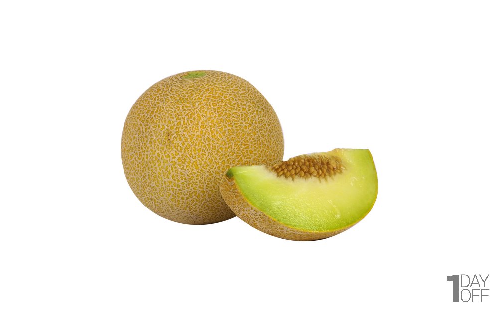 طالبی مقدار 1 عدد تقریبا 2 کیلوگرم
