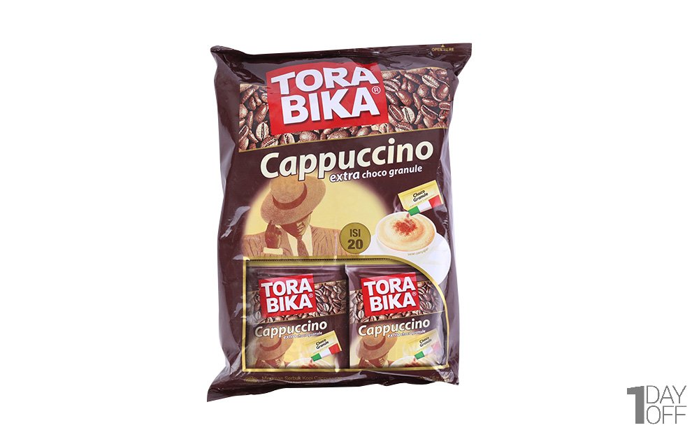 کاپوچینو ترابیکا (Tora Bika) بسته 20 عددی