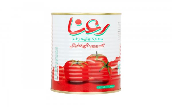 کنسرو رب گوجه فرنگی رعنا مقدار 800 گرم