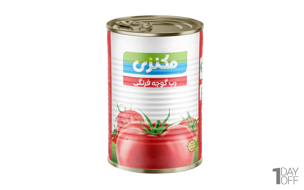 رب گوجه‌فرنگی مکنزی مقدار 400 گرم