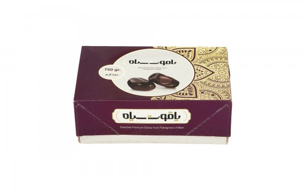 خرما یاقوت سیاه مقدار 750 گرم