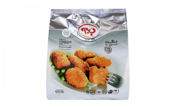 ناگت مرغ 70 درصد ب.آ مقدار 950 گرم