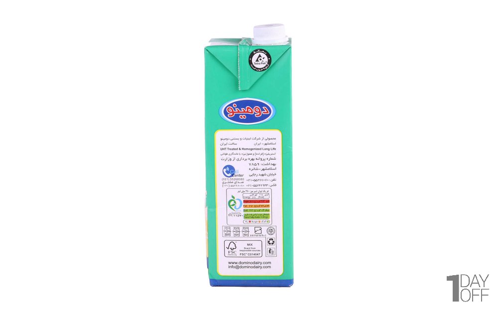 شیرموز دومینو مقدار 1 لیتر