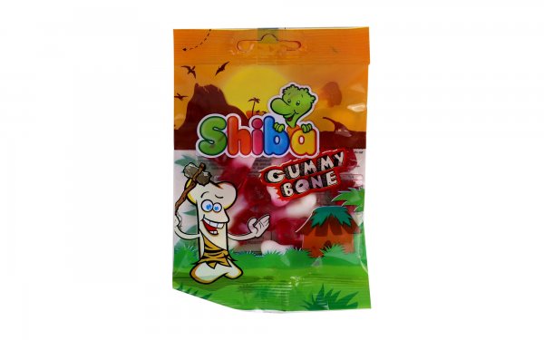 پاستیل میوه‌ای شیبا مدل GUMMY BONE مقدار 45 گرم