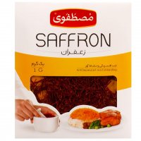 زعفران درجه یک مصطفوی نایلونی مقدار 1 گرم