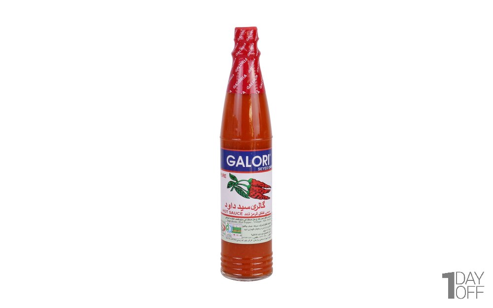 سس فلفل قرمز تند سید داود (Galori) مقدار 88 میلی‌لیتر