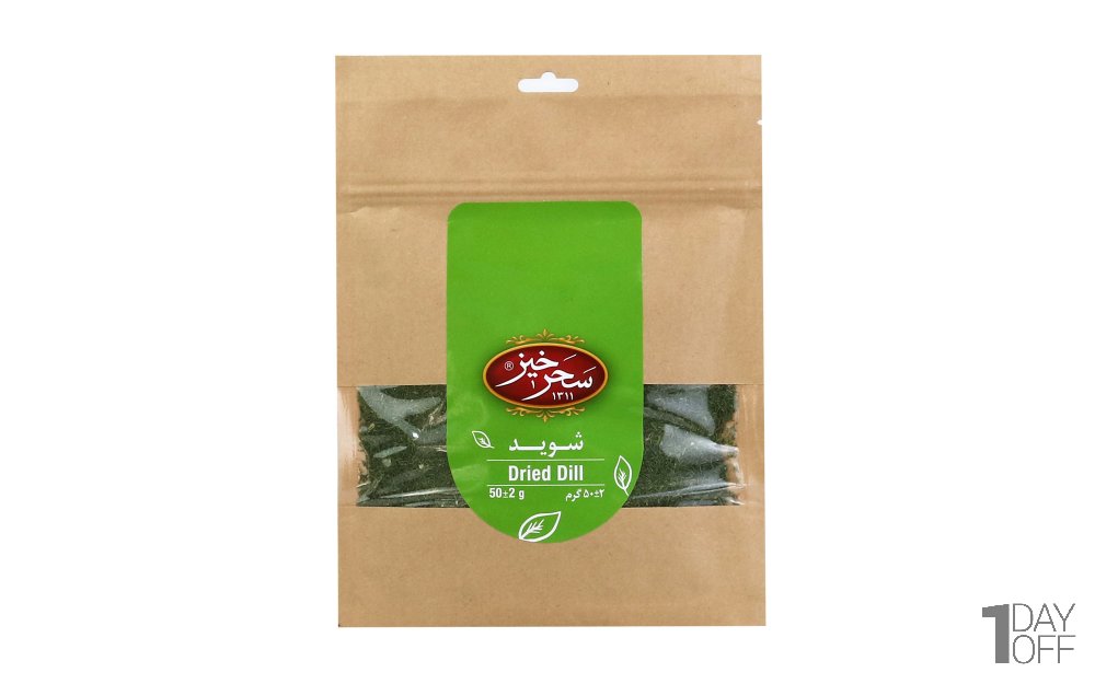 شوید خشک سحرخیز مقدار 50 گرم