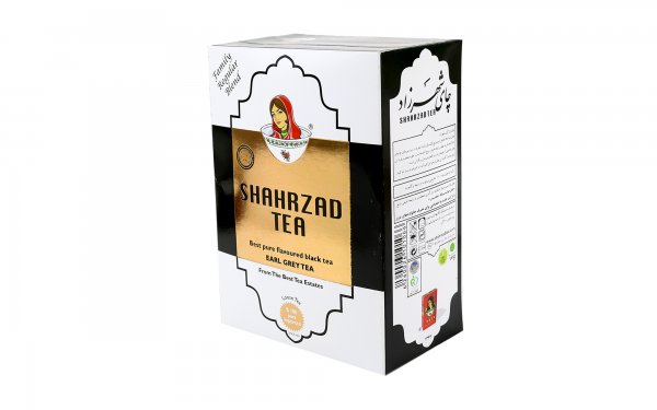 چای سیاه خارجی با عصاره برگاموت ارل گری شهرزاد مقدار 400 گرم