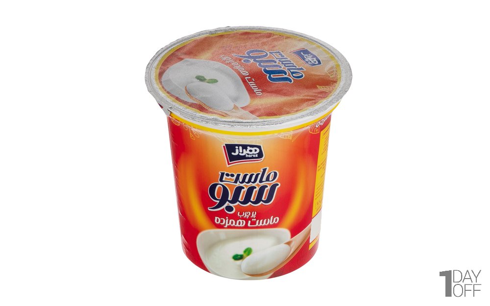 ماست همزده پرچرب سبو هراز مقدار 800 گرم 