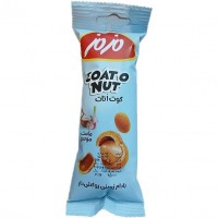 بادام زمینی روکش‌دار ماست موسیر مزمز 40 گرم