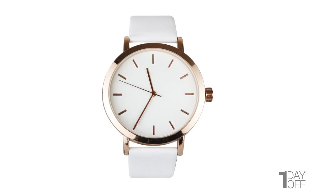 ساعت لاویسا (LOVISA) استرالیا مدل 9101 بند چرم رنگ سفید 